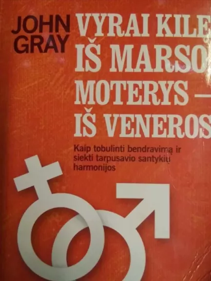 Vyrai kilę iš Marso, moterys-iš Veneros