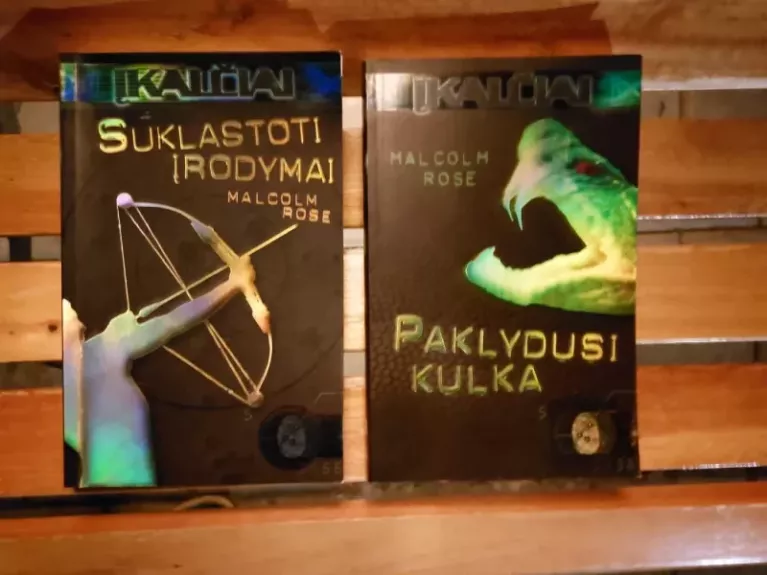 Įkalčių serijos knygos: Suklastoti įrodymai. Paklydusi kulka