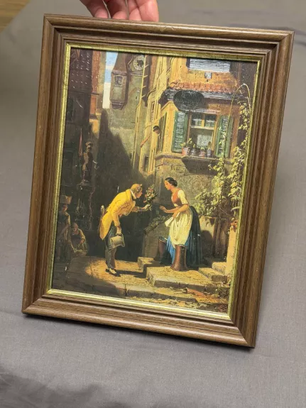 Paveikslas Carl Spitzweg Der Wwige Hochzeiter