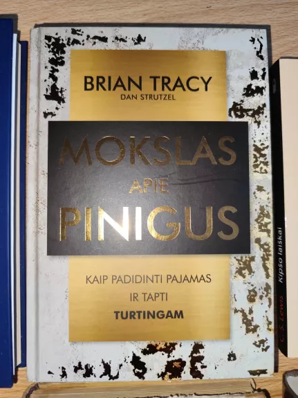 MOKSLAS APIE PINIGUS: kaip padidinti pajamas ir tapti turtingam