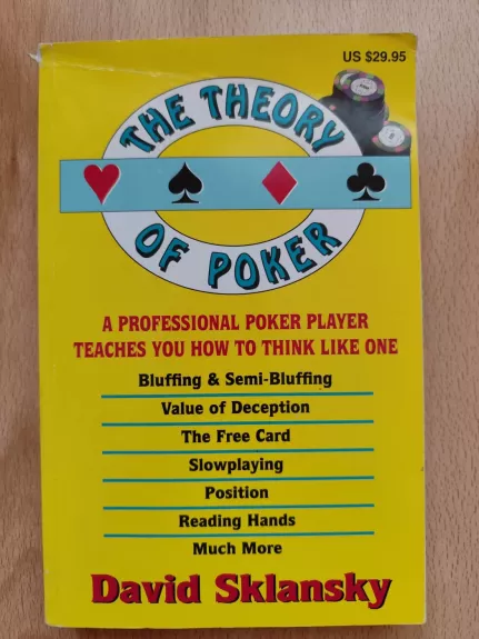 The theory of poker