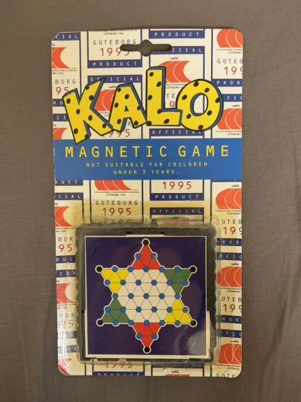 Vintažinis Kalo Magnetinis Žaidimas 1995 m.