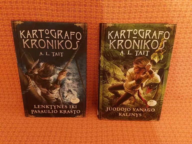 Kartografo kronikos. 1-2 dalys. Lenktynės iki pasaulio krašto. Juodojo vanago kalinys