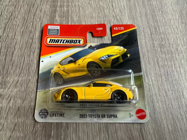 2023 Toyota GR Supra Matchbox