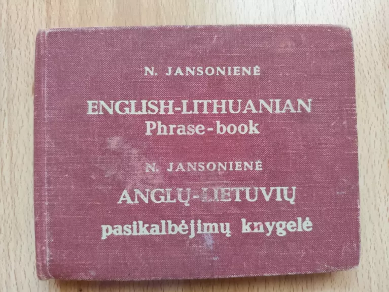 Anglų- lietuvių pasikalbėjimų knygelė