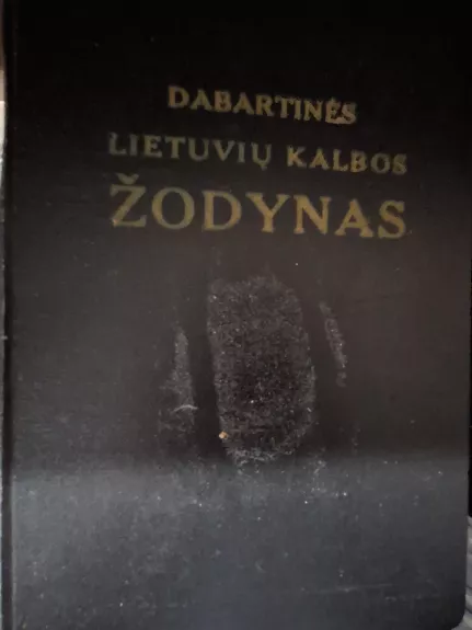Dabartinės lietuvių kalbos žodynas