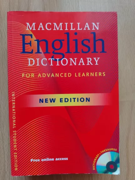 Macmillan English Dictionary