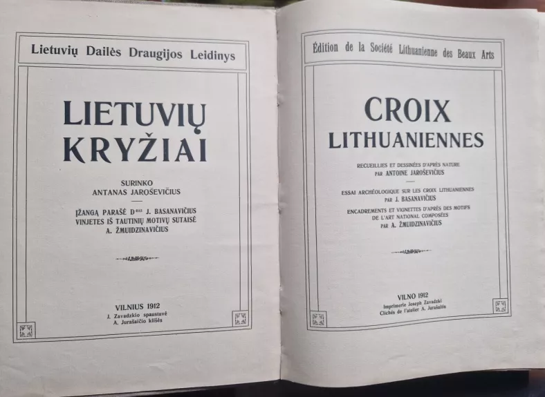 Lietuvių kryžiai Croix lithuaniennes
