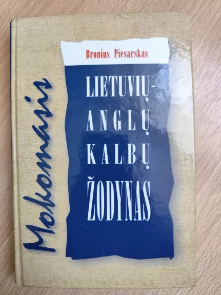 Mokomasis lietuvių - anglų kalbų žodynas