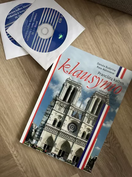 Prancūzų kalbos klausymo užduočių ir testų rinkinys IX-XII kl.