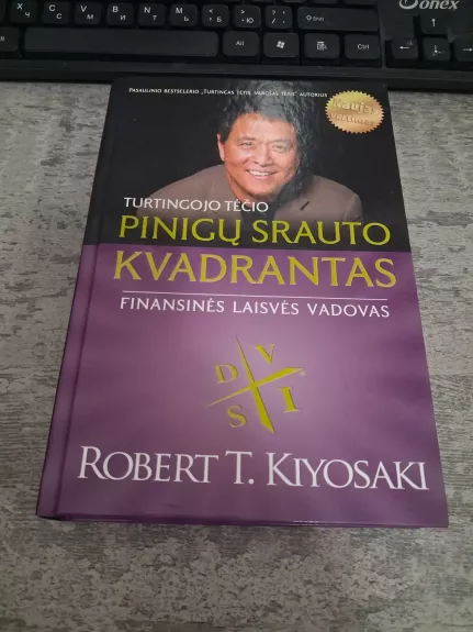 Turtingojo tėčio pinigų srauto kvadrantas: finansinės laisvės vadovas