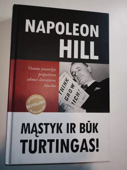 Knyga"Mastyk ir buk turtingas"