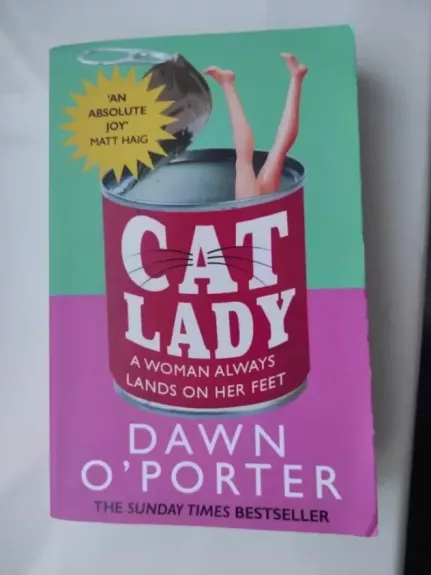 CAT LADY. A woman always lands on her feet