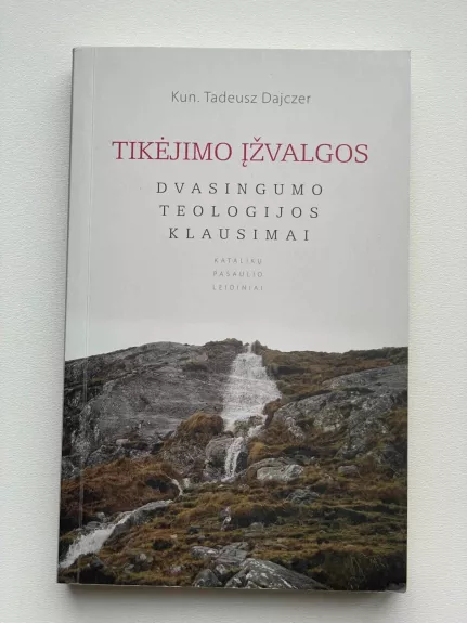 Tikėjimo įžvalgos: dvasingumo teologijos klausimai