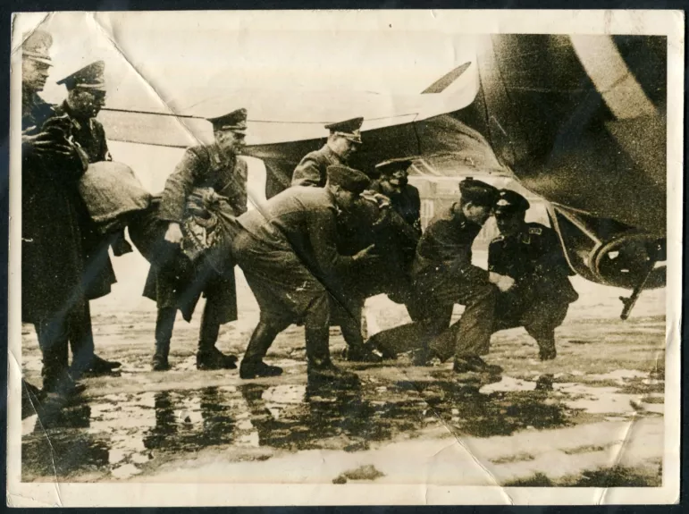 Originali Antrojo pasaulinio karo vokiečių Press Photo nuotrauka 1942-01-04