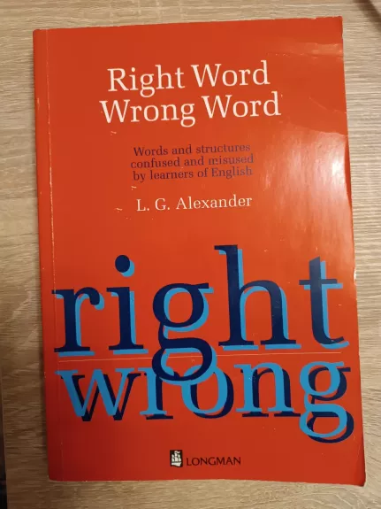 Right Word Wrong Word