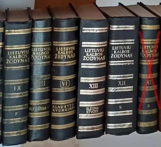 Lietuvių kalbos žodynas (6, 8, 9 ir 11–13 tomai)