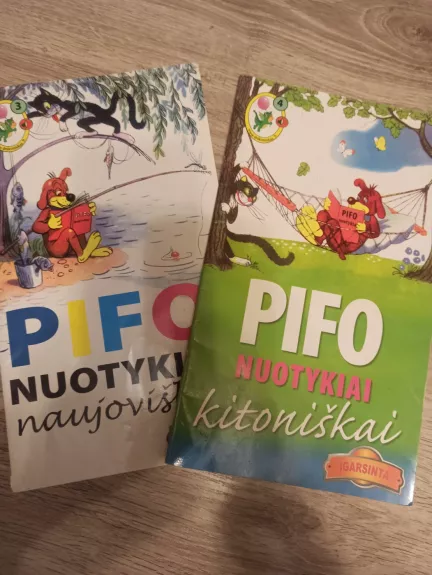 Pifo nuotykiai naujoviškai ir Pifo nuotykiai kitoniškai