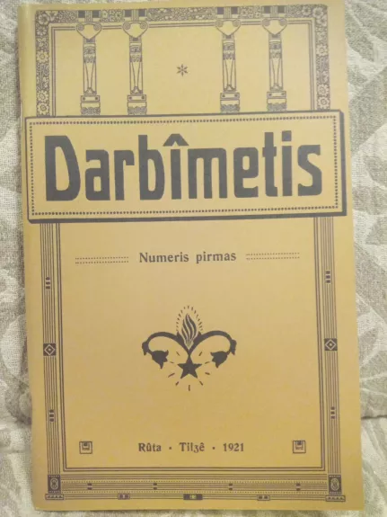 Darbimetis,nr.1,1921 m