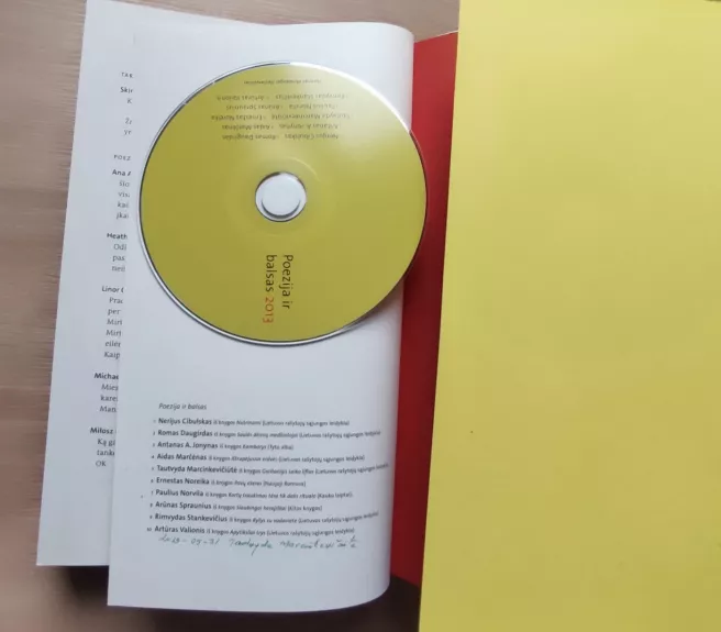 Poezijos pavasaris 2013 (su CD)