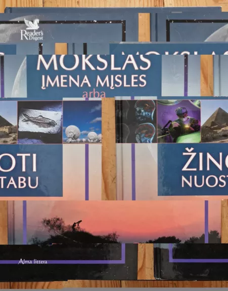 Mokslas įmena mįsles arba žinoti nuostabu