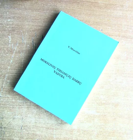 Mokslinių tiriamųjų darbų vadyba