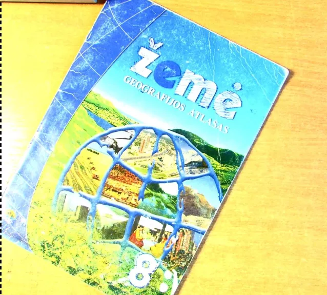 Žemė Geografijos atlasas 8 klasei