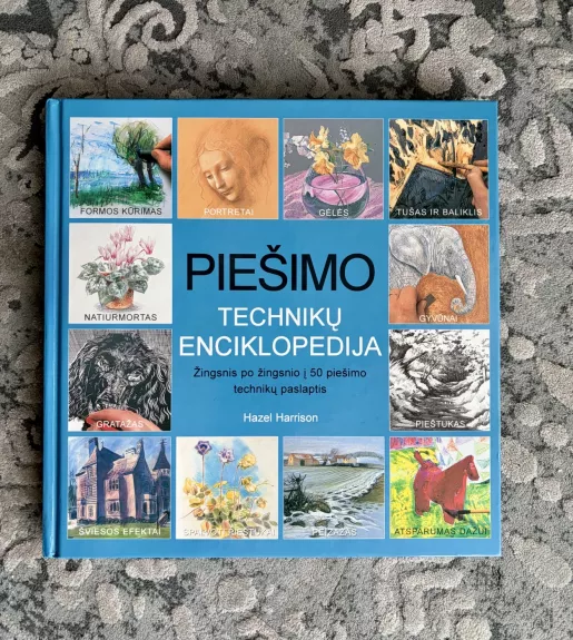 Piešimo technikų enciklopedija. 50 piešimo technikų paslaptis
