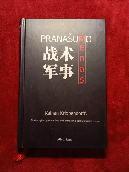 Pranašumo menas: 36 stategijos, padedančios įgyti pranašumą konkurencinėje kovoje