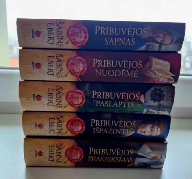 Pribuvėjos saga 5 knygų rinkinys