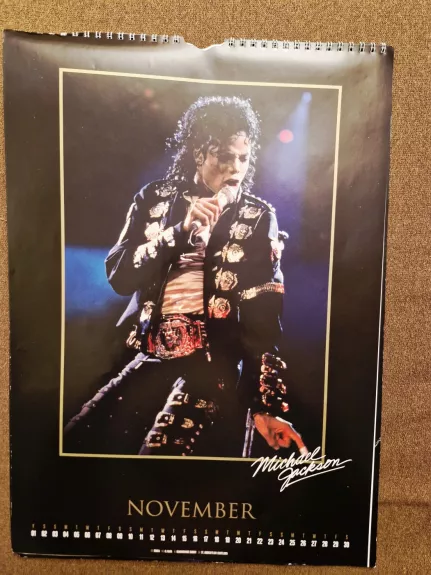 Michael Jackson official 2013 calender