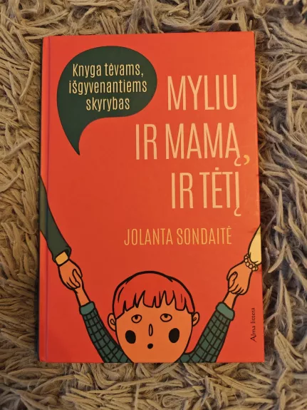 Myliu ir mamą, ir tėtį. Knyga tėvams, išgyvenantiems skyrybas.