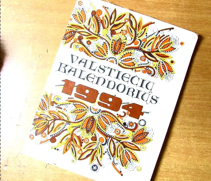 Valstieciu kalendorius 1994