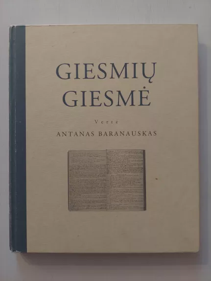 Giesmių giesmė