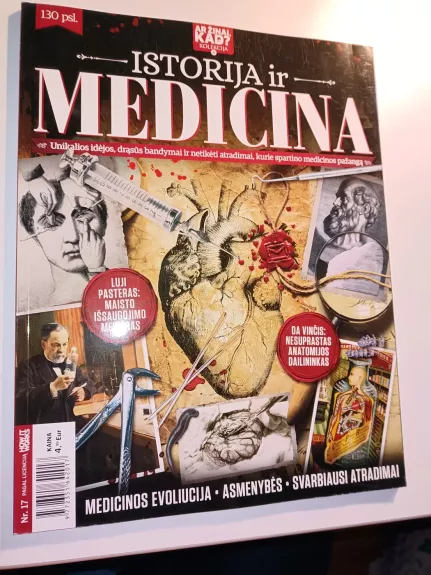 žurnalas Istorija ir medicina (Ar žinai,kad? kolekcija) nr 17