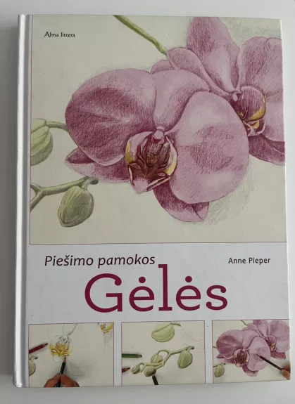 Gėlės. Piešimo pamokos
