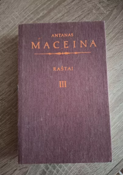 Raštai. III tomas