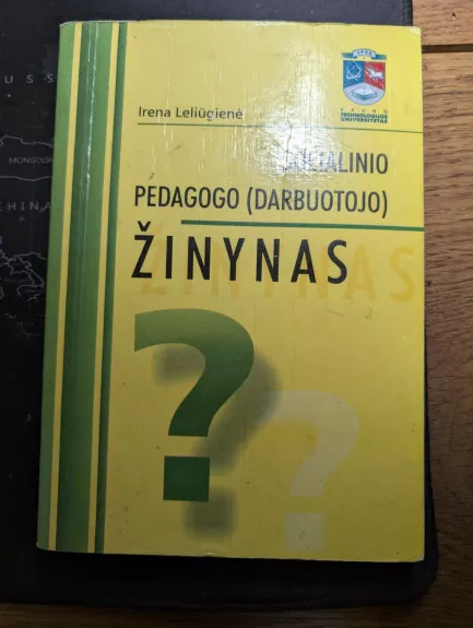 Socialinio pedagogo(darbuotojo) žinynas