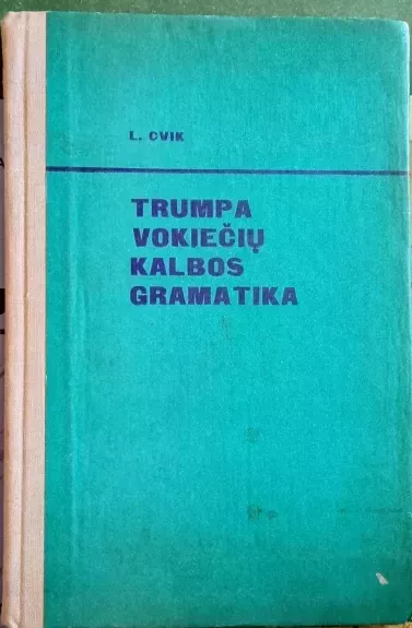 Trumpa vokiečių kalbos gramatika