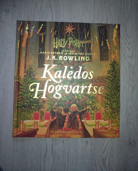 Haris Poteris. Kalėdos Hogvartse. Paveikslėlių knyga