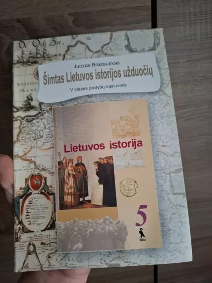Šimtas Lietuvos istorijos užduočių V kl. pratybų sąsiuvinis