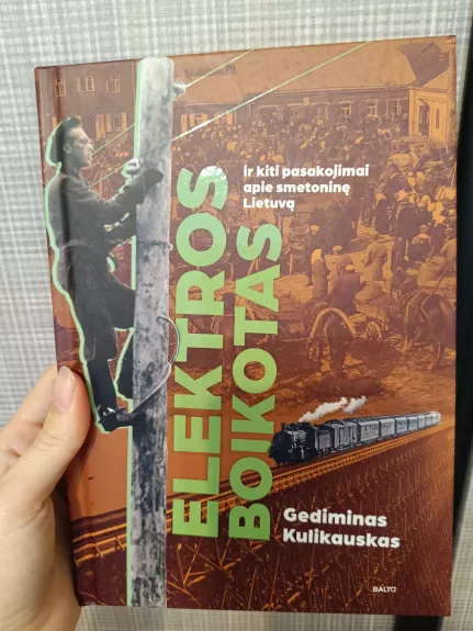 ELEKTROS BOIKOTAS IR KITI PASAKOJIMAI APIE SMETONINĘ LIETUVĄ. Ko bijojo, apie ką svajojo, dėl ko pyko ir liūdėjo mūsų proseneliai