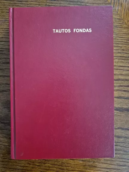 Tautos fondas