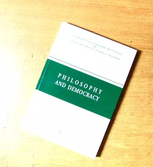 Philosophy and Democracy