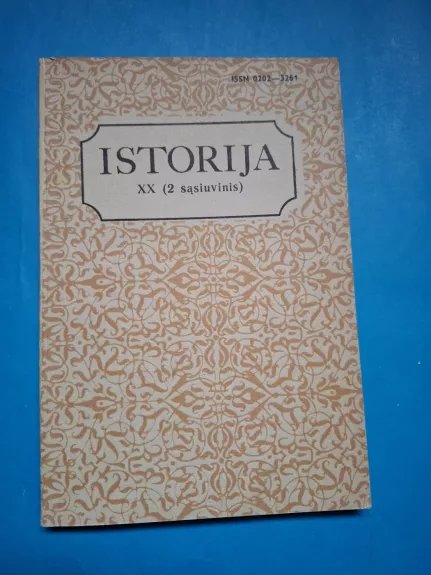 Istorija XX (2 sąsiuvinis)