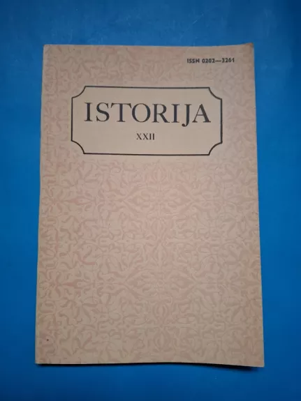 Istorija XXII