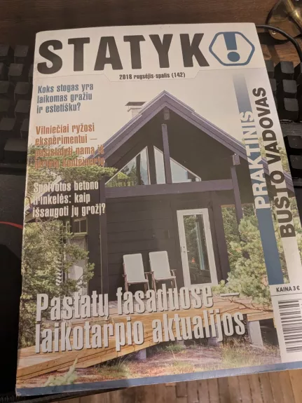 Statyk 2018 Rugsėjo-spalio mėn.