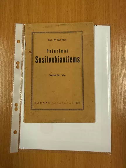 Patarimai susituokiantiems