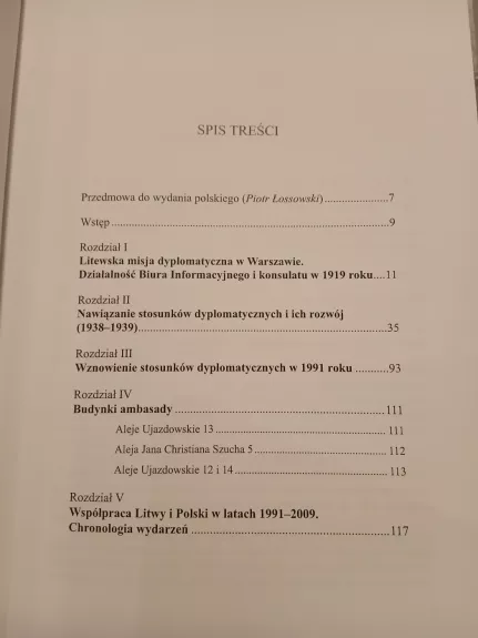 Historia Przedstawicielstwa dyplomatycznego Litwy w Polsce