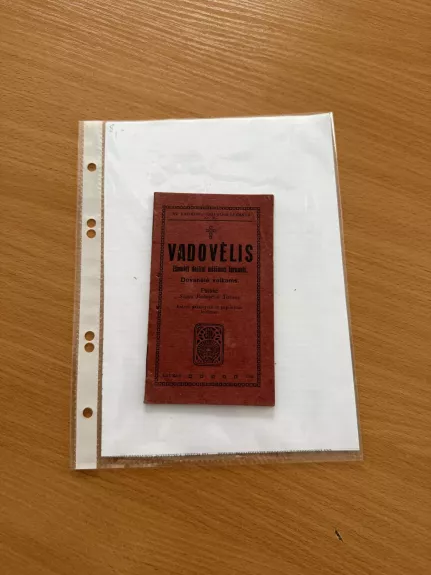 Vadovėlis išmokti dailiai mišioms tarnauti